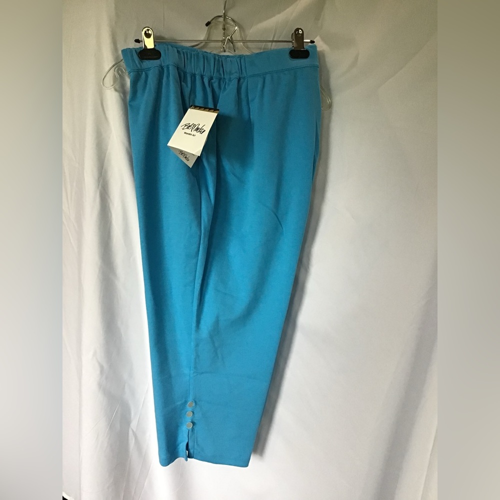Plus Size Blue Trousers